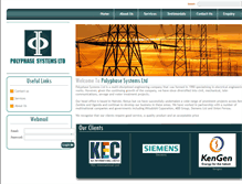 Tablet Screenshot of polyphase.co.ke